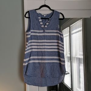 Linen dress / cover-up
